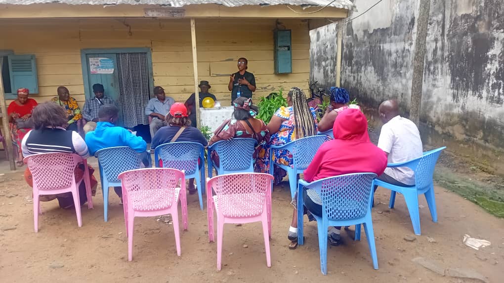 Préserver sa Santé en Vieillissant : Sensibilisation des Personnes Âgées à Nyalla Château. Douala 3eme