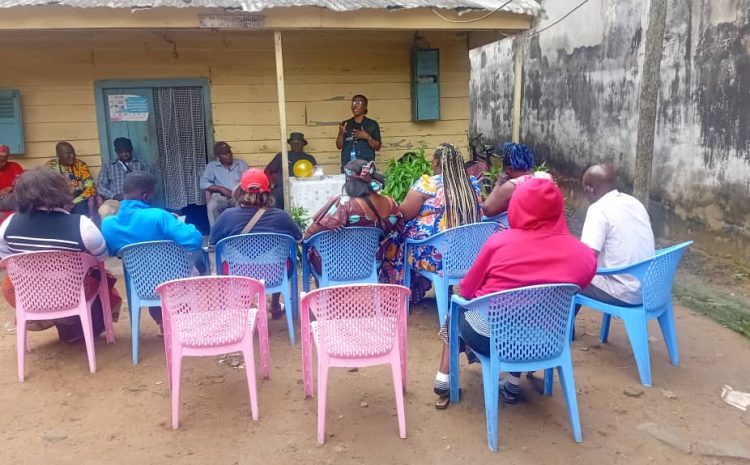 Préserver sa Santé en Vieillissant : Sensibilisation des Personnes Âgées à Nyalla Château. Douala 3eme