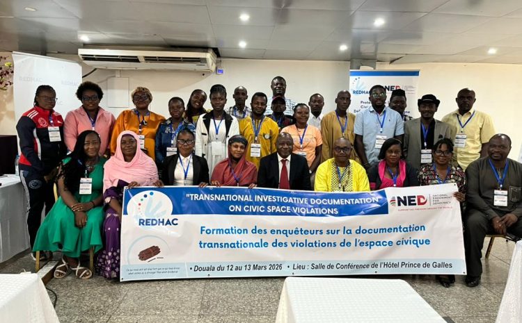  Renforcement des capacités des défenseurs des droits humains à Douala