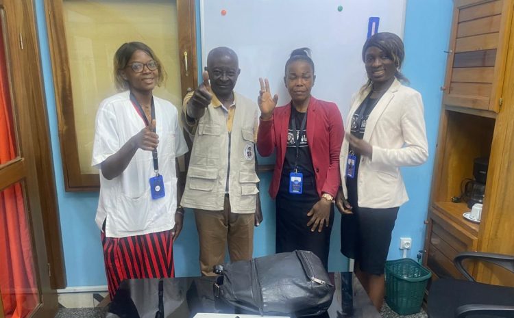  Le Programme Médico-social DIDOMI reçoit la visite du Point focal ISDC de la Délégation Régionale de la Santé Publique du Littoral