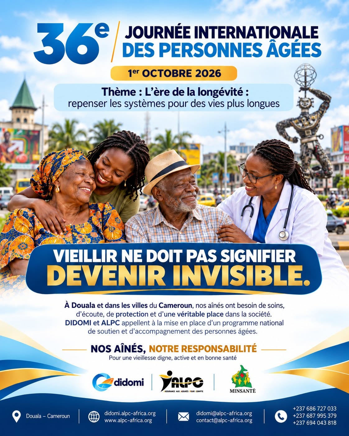 Journée mondiale des personnes âgées : célébrons la dignité, les droits et la contribution des aînés:
